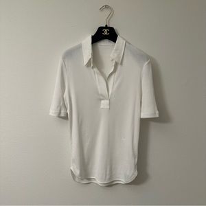 Helmut Lang Polo White. Mint.